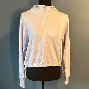 DSG Light Lavender Quarter-Zip Hoodie